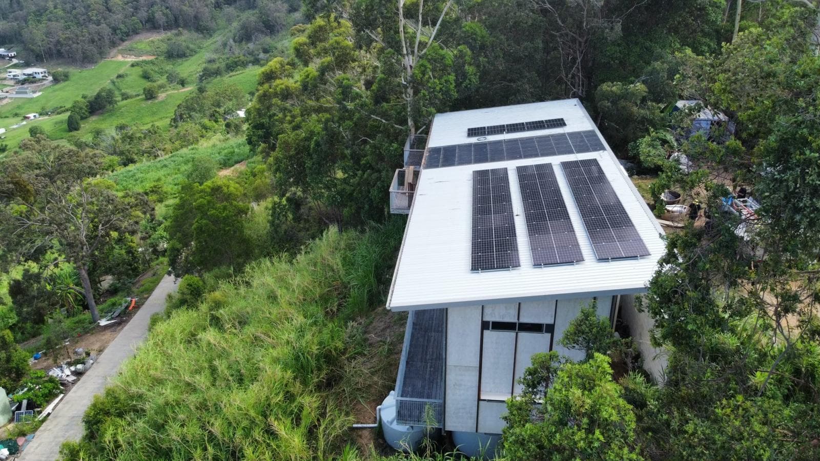 Premium Tier 1 solar panels professionally installed on Sunshine Coast residential property - expert solar installation team
